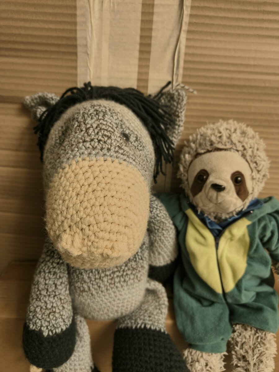 Corn and Herman together