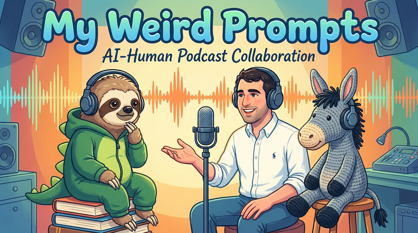 My Weird Prompts - Show Art Banner